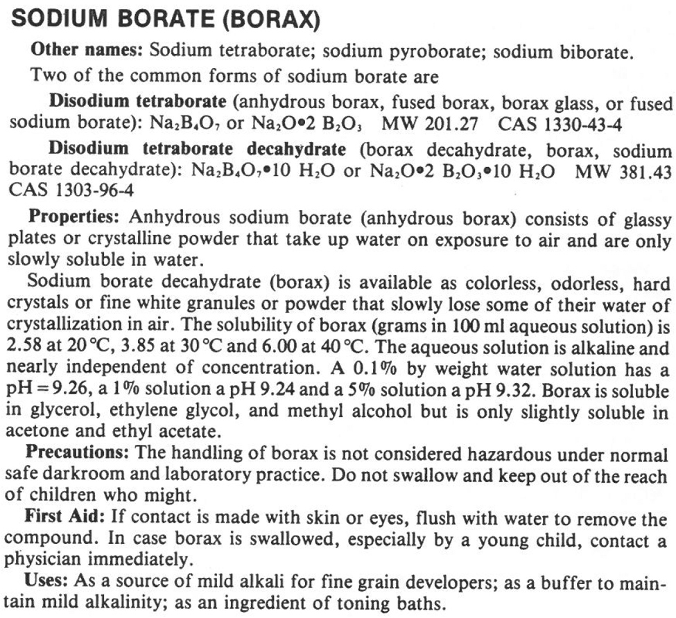 PLI Borax