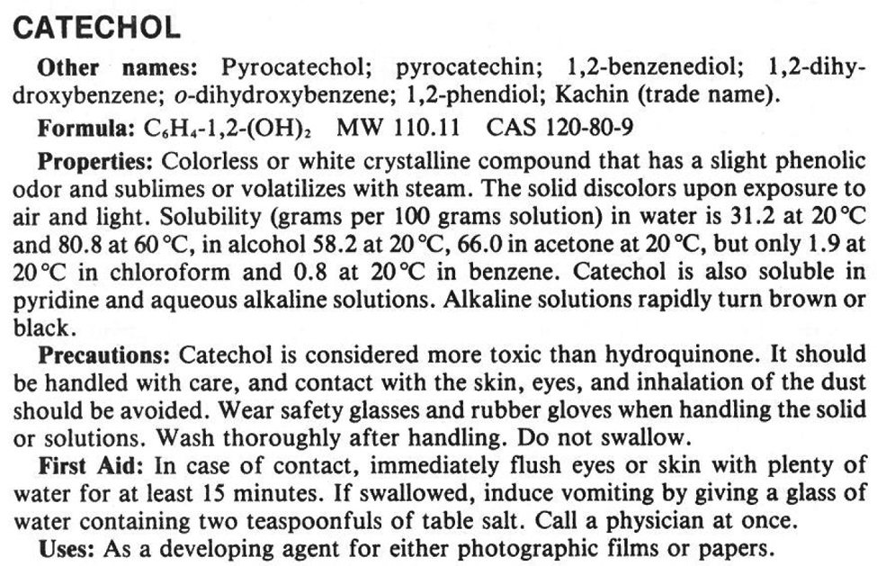 PLI Catechol