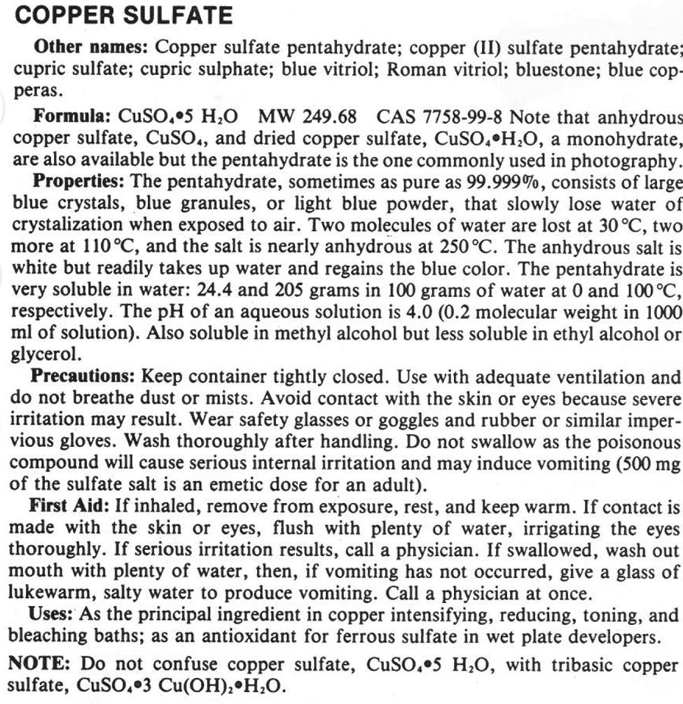 PLI Copper Sulfate
